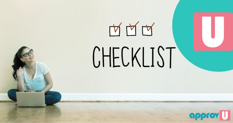 mortgage document checklist - approvU