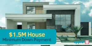 Down payment for $1.5M house - approvU
